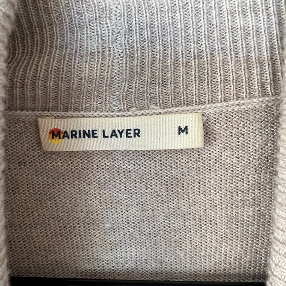 Marine Layer Mae Cardigan In Oatmeal 